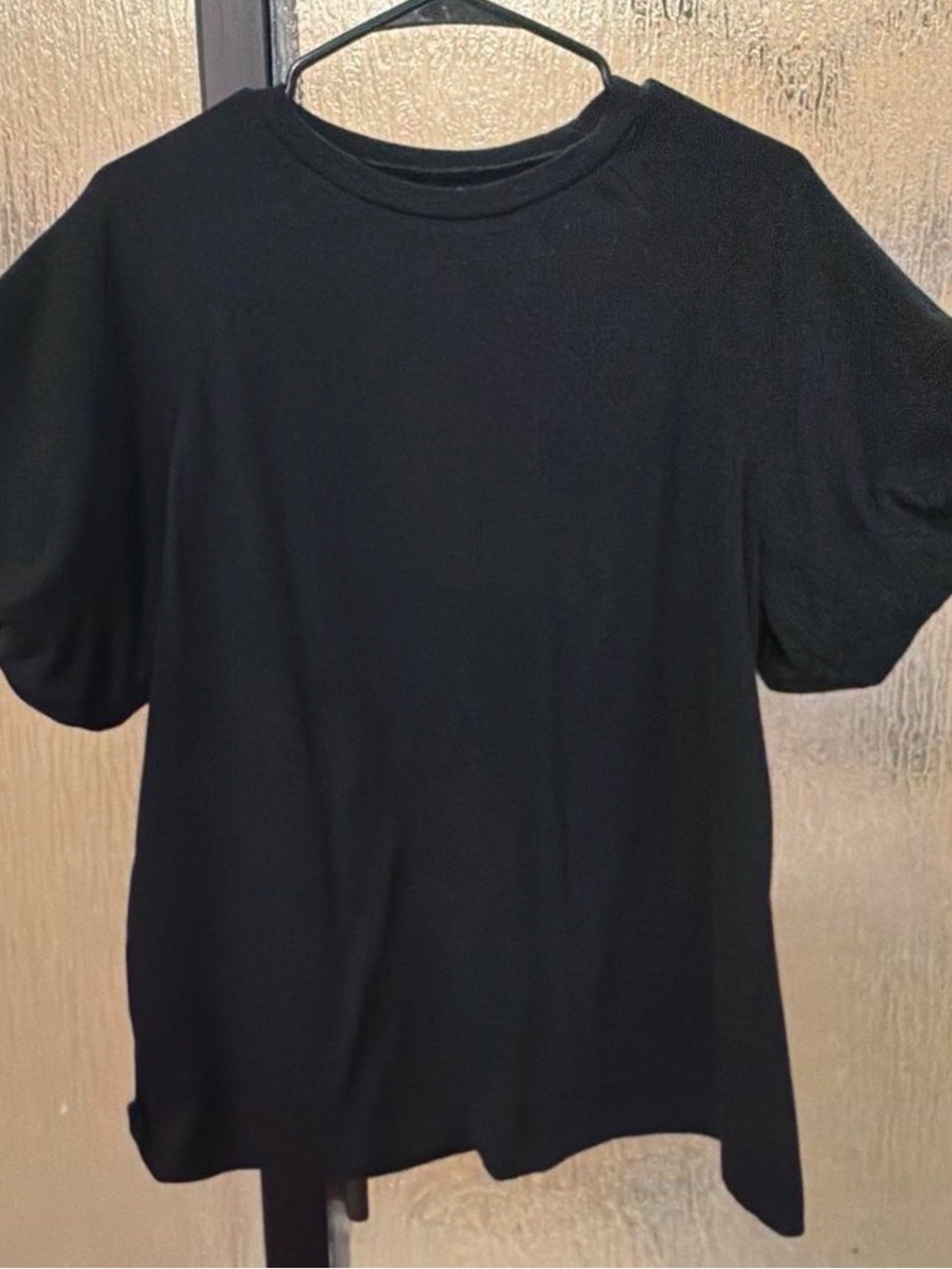 Classic Black Men's Crew Neck T-Shirt
